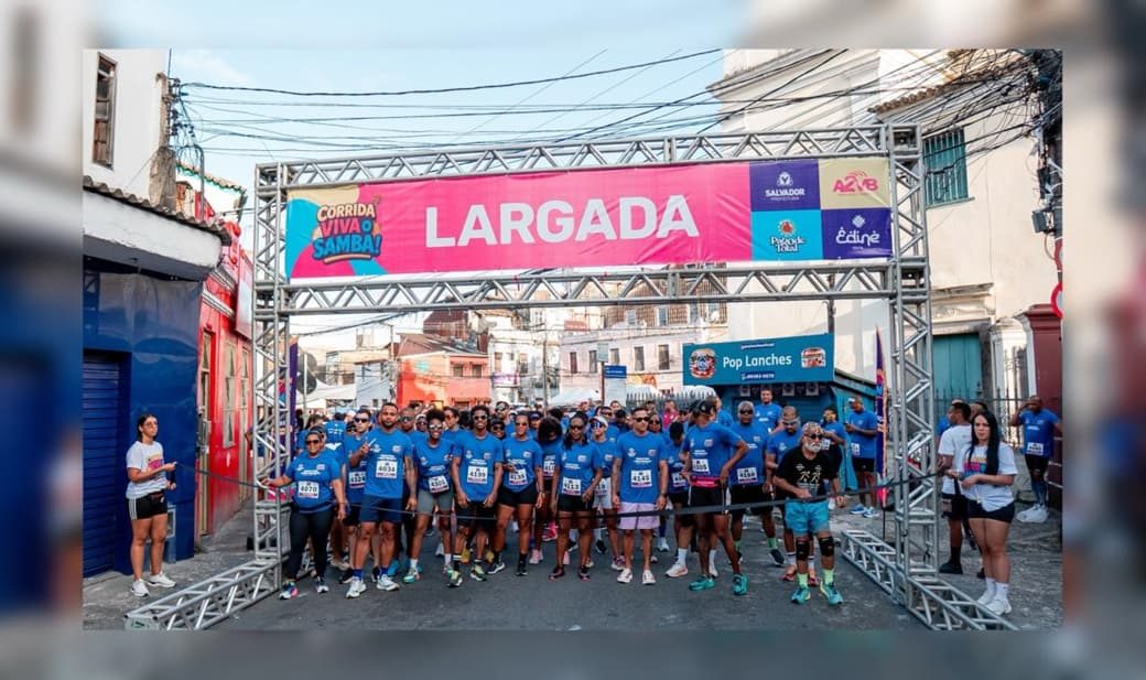 Corrida Viva o Samba realiza segunda edição no Comércio com tema Mulheres Negras em Movimento