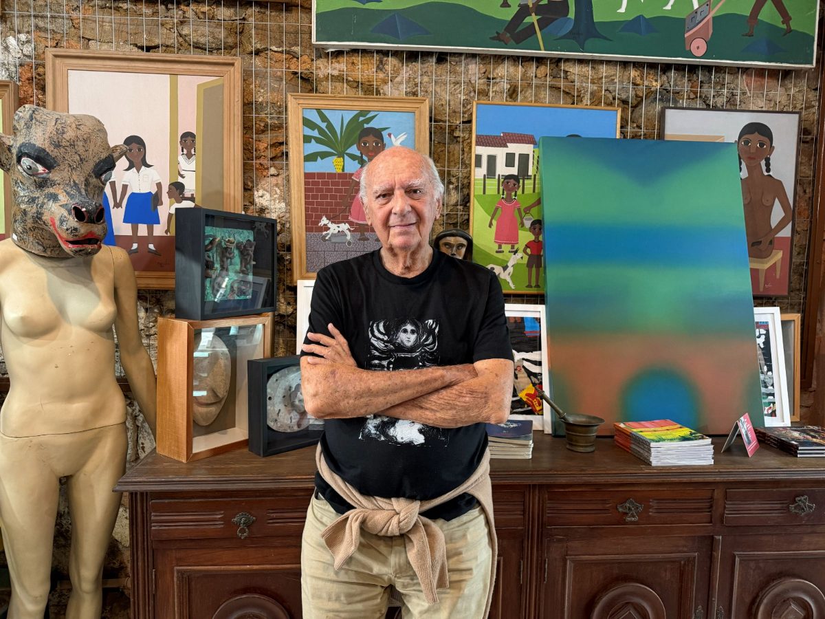 Dimitri Ganzelevitch celebra 90 anos com exposição e lançamento de livro na Aliança Francesa