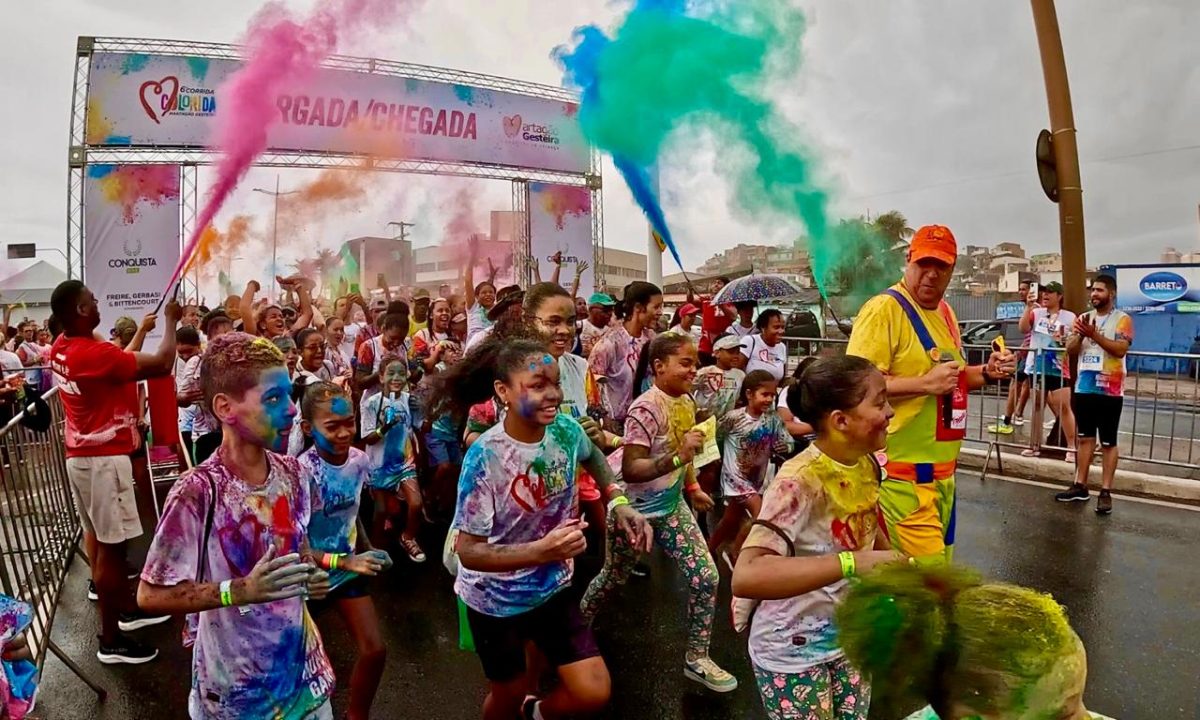 Corrida Colorida do Martagão Gesteira será realizada dia 15 de novembro