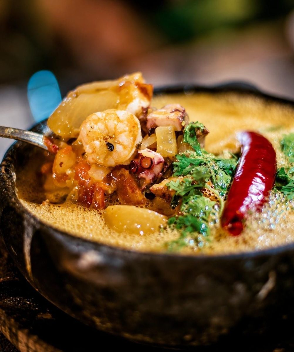 Bobó de camarão e moqueca baiana do Restaurante Casa de Tereza estão em destaque no ranking do Tast Atlas
