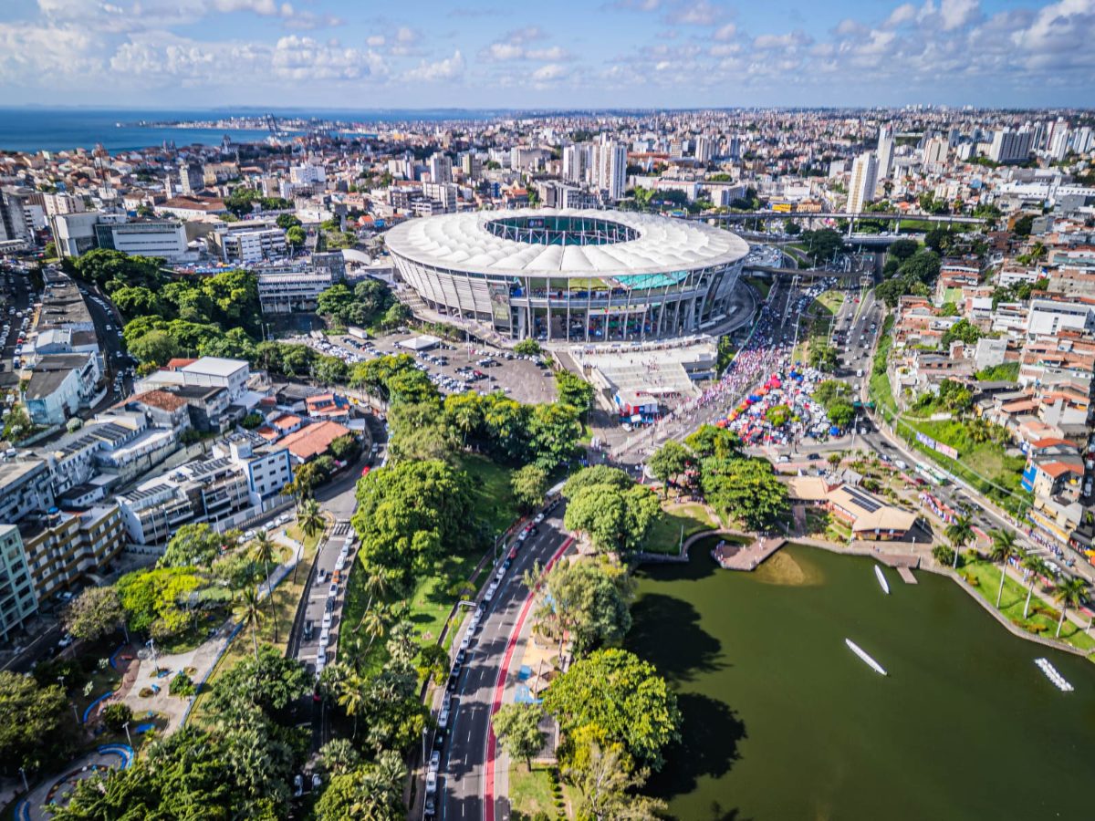 Arena Fonte Nova irá sediar sete partidas da Copa do Mundo Feminina da FIFA Brasil 2027™