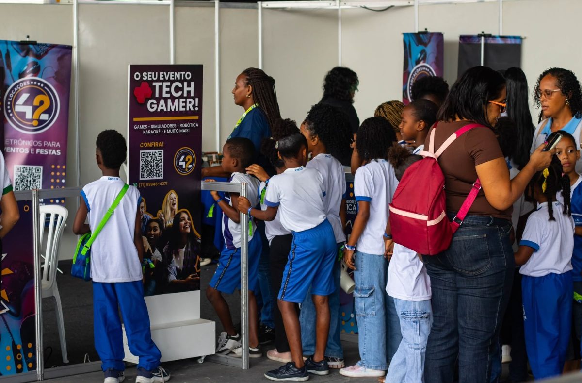 GP-Mini nas Escolas: Projeto leva o universo dos jogos eletrônicos para mais de 1.300 estudantes de escolas públicas de Salvador